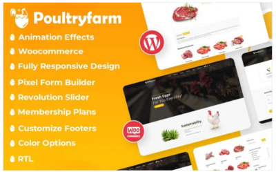 Poultry Farm Woocommerce Theme