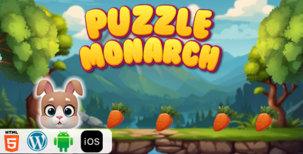 Puzzle Monarch - HTML5 Construct3 Game