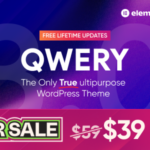 Qwery - Multi-Purpose Business WordPress Theme
