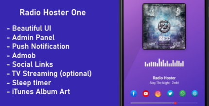 Radio Hoster One With Admin Panel