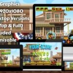 Ranger vs Zombies - HTML5 Game, Mobile Version+AdMob!!! (Construct 3 Construct 2 Capx)