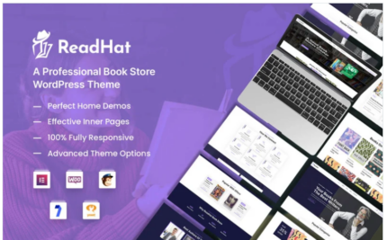 ReadHat - Book Store WooCommerce WordPress Theme