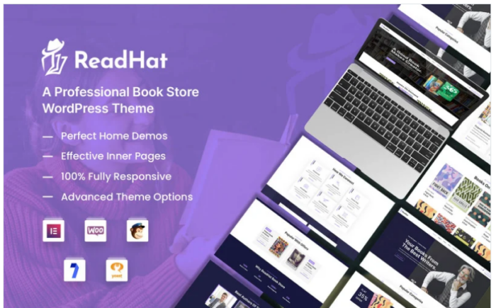 ReadHat - Book Store WooCommerce WordPress Theme