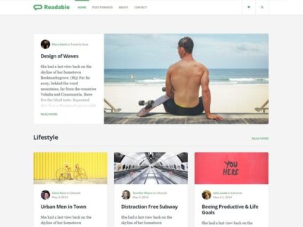 Readable WordPress Theme