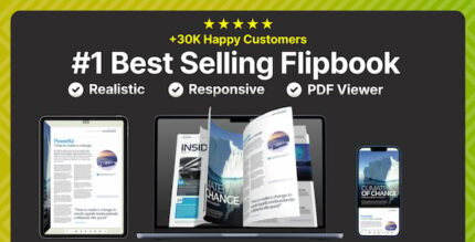 Real 3D FlipBook PDF Viewer JS