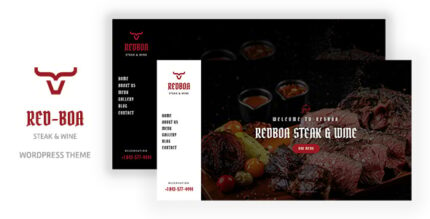 Redboa - Steakhouse Restaurant WordPress