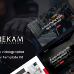 Rekam Kit - Modern Videographer Elementor Template Kit