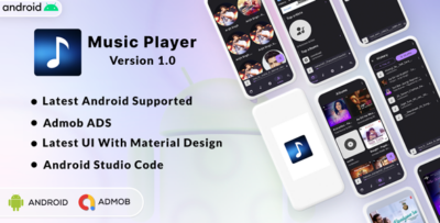 Rexo Music Player Oflline Music Player App Admob Ads