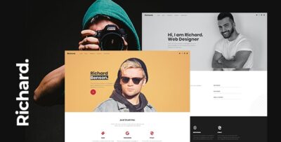 Richard - Onepage Personal WordPress Theme