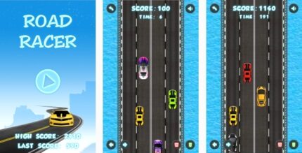 Road Racer - HTML5 Game + Mobile + AdMob (Construct 3 Construct 2 Capx)