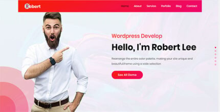 Robert-Lee Personal Portfolio Template