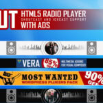 SHOUT HTML Radio Player With Ads