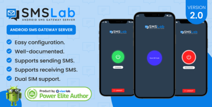 SMSLab - Android SMS Gateway Server