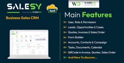 Salesy SaaS - Business Sales CRM v6.0