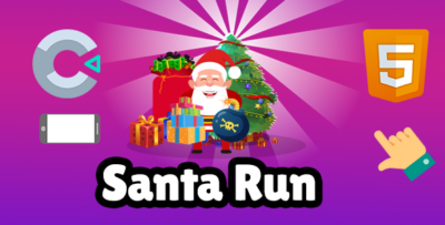 Santa Run - HTML5 - Construct 3