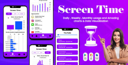 Screen time - Time Tracker - Restrain yoursel - App Usage - App Usage Summary -Time Management