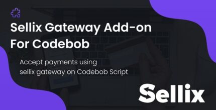 Sellix Payment Gateway Add-on For Codebob