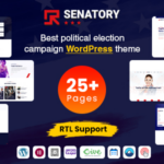 Senatory - Political Candidate WordPress Theme
