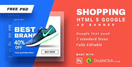 Shopping - HTML5 Animated Banner 15