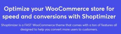 Shoptimizer – Fastest WooCommerce WordPress Themes