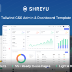 Shreyu - Tailwind CSS Admin & Dashboard Template