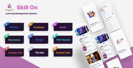 Skillon Online Course App - Flutter