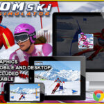 Slalom Ski Simulator - HTML5 Sport Game