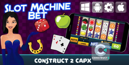 Slot Machine Bet - Html5 Game (Capx)