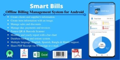 Smart Bills-Offline Billing Management System for Android