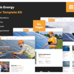 Solar World - Renewable Energy Elementor Template Kit