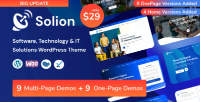 Solion - IT Solutions & Services WordPress