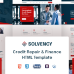 Solvency - Finance & Credit Repair HTML Template