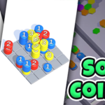 Sort Coins 2 - HyperCasual Puzzle Game - Unity