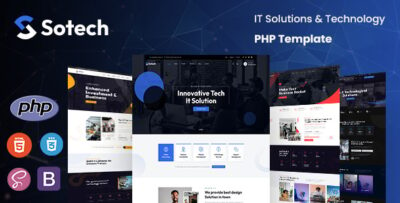 Sotech - Technology & IT Solutions PHP Template