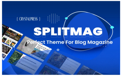 Splitmag - Magazine Style and Blog WordPress Theme