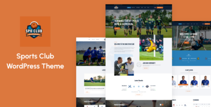 SpoClub - Sports Club WordPress Theme