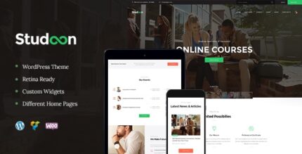 Studeon An Education Center & Training Courses WordPress Theme