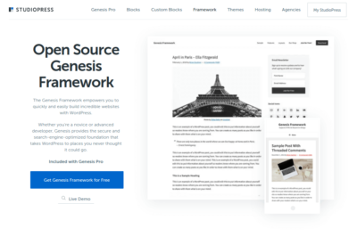 StudioPress Balance Genesis WordPress Theme