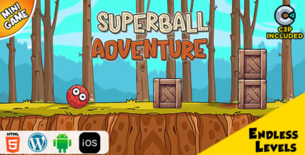 Superball Adventure HTML5 Construct 3 Game