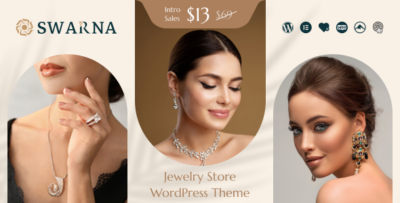 Swarna - Jewelry Store WordPress Theme