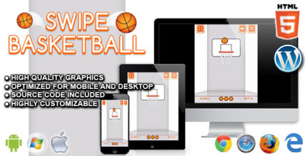 Swipe Basketball - HTML5 Sport Game