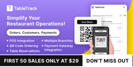 TableTrack - The Complete SaaS Restaurant Management Solution