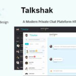 Talkshak Chat Messenger Responsive Template