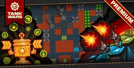 Tank Wars - HTML5 Game 120 Levels + Level Constructor + Mobile! (Construct 3 Construct 2 Capx)