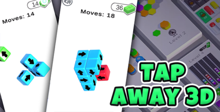 Tap Away 3D - HyperCasual Puzzle Game - Unity