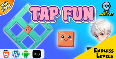 Tap Fun - HTML5 Construct 3 Game