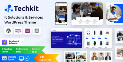 Techkit – Technology & IT Solutions WordPress Theme