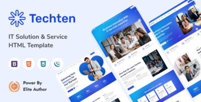 Techten - IT Solutions & Technology HTML5 Template