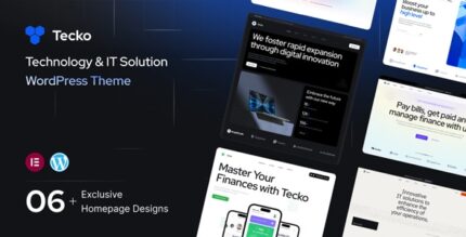 Tecko Technology & IT Solution WP Theme