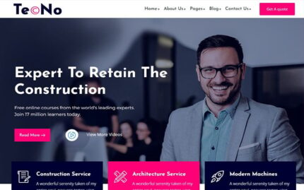 Tecno - Business, Finance WordPress Theme